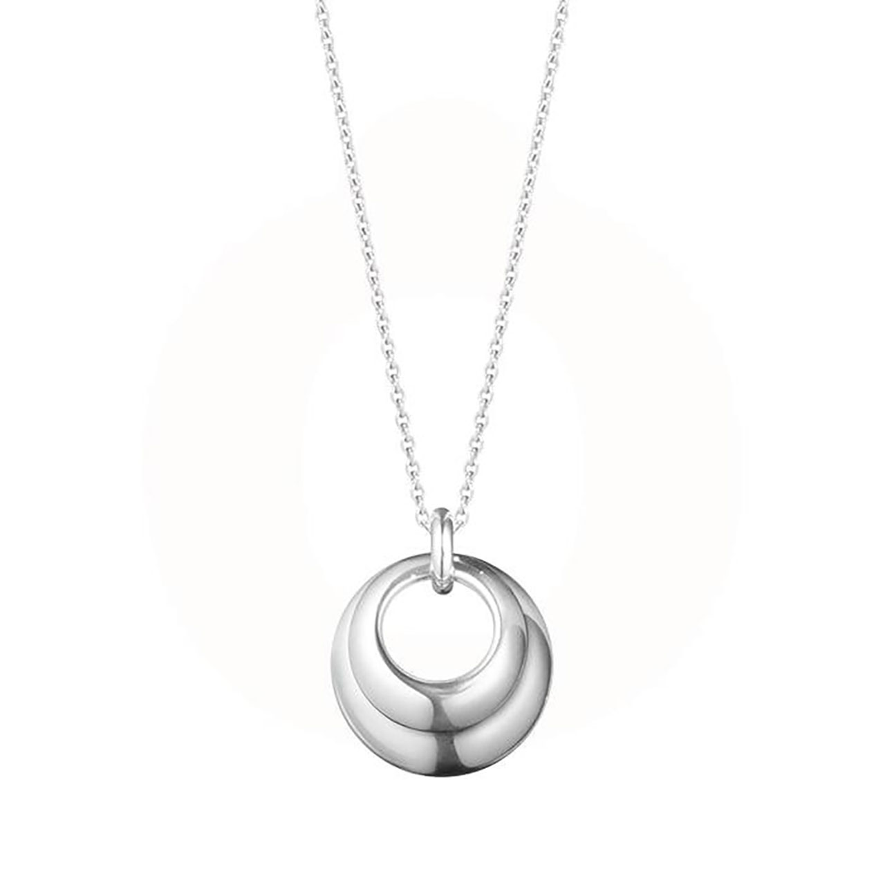 Necklace with pendant 60 cm sterling silver 925