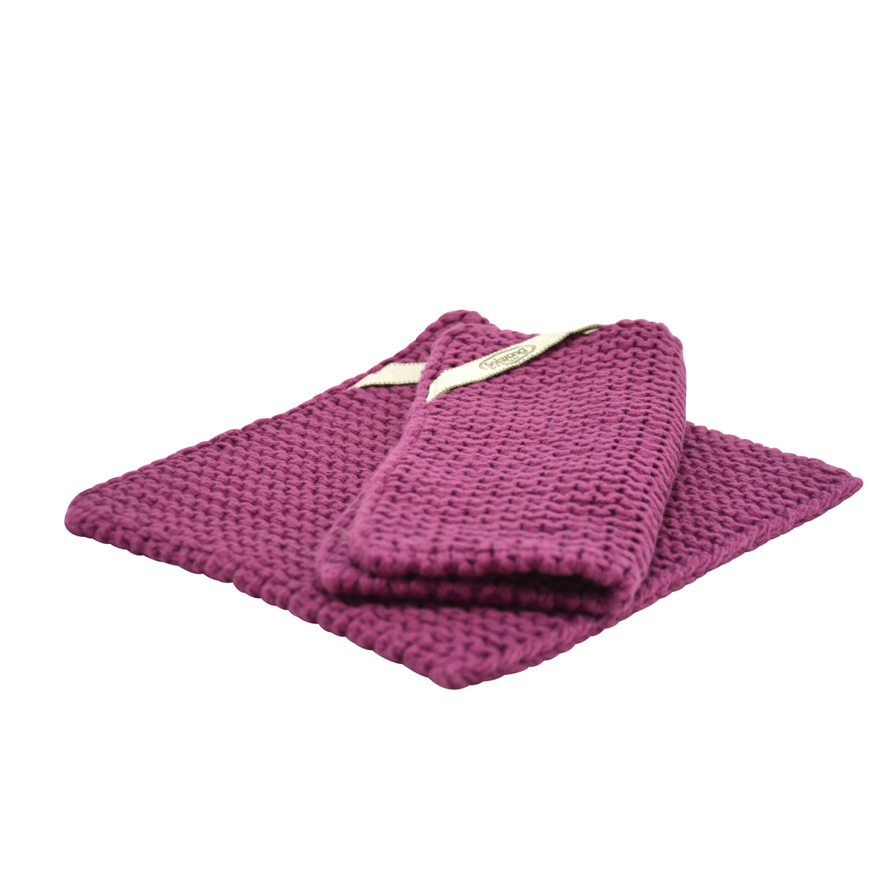 Pot Holders (pair) plum