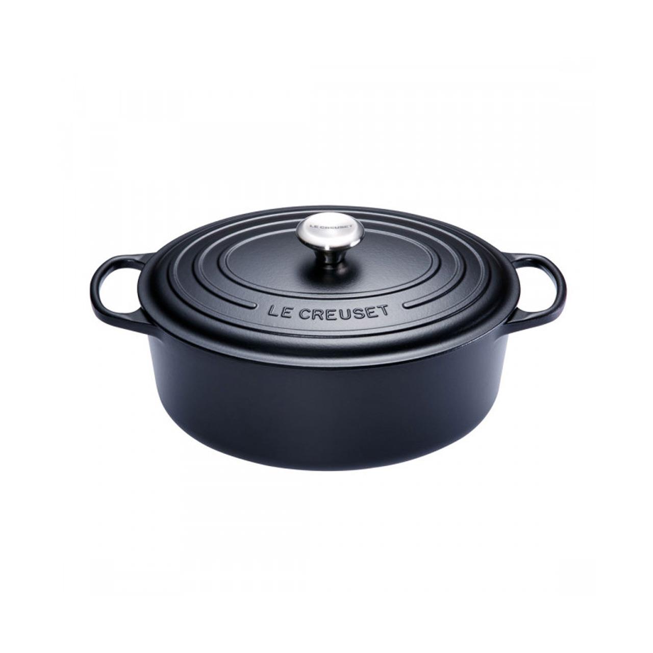 Roasting Pan oval 35 cm black