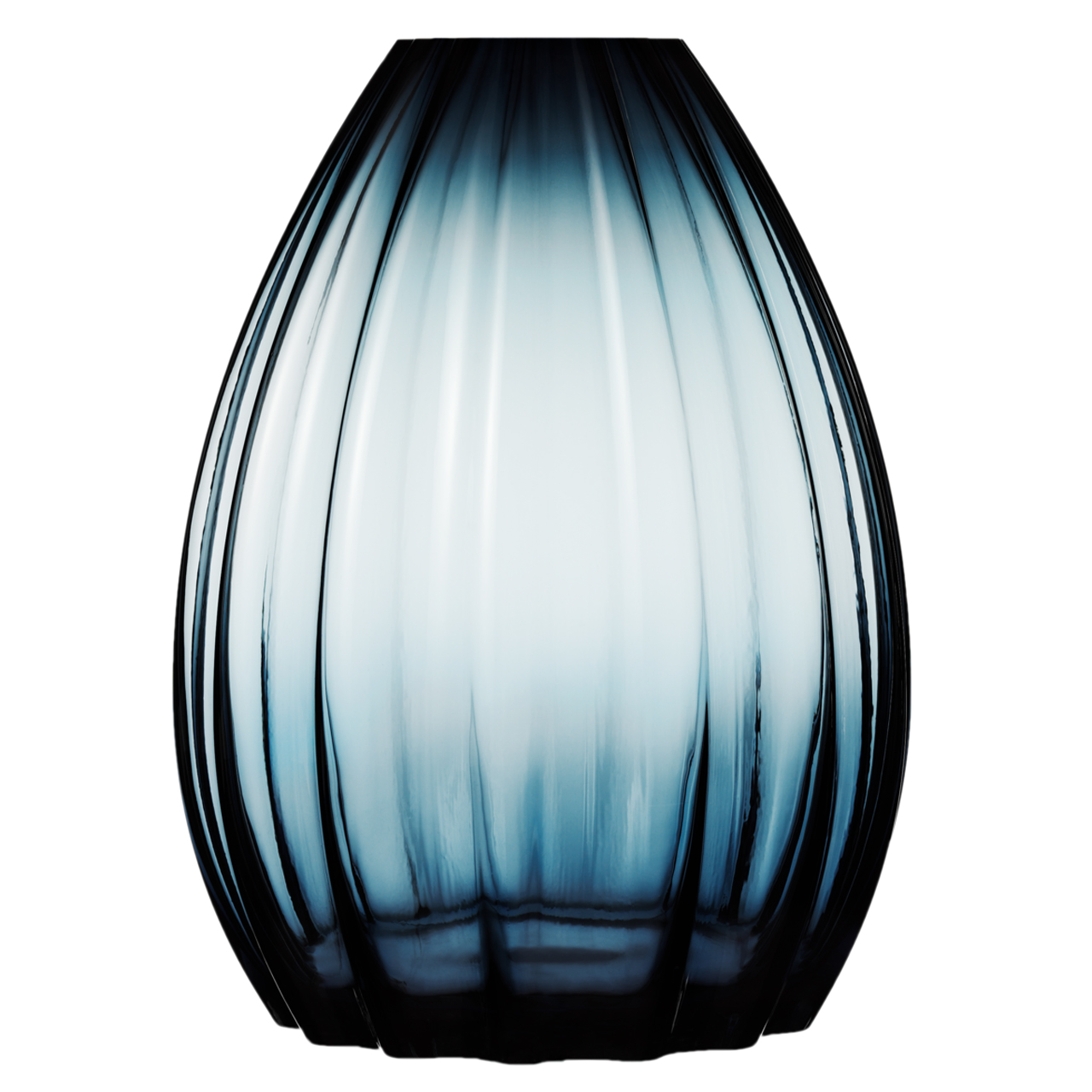 Vase 45 cm dark blue