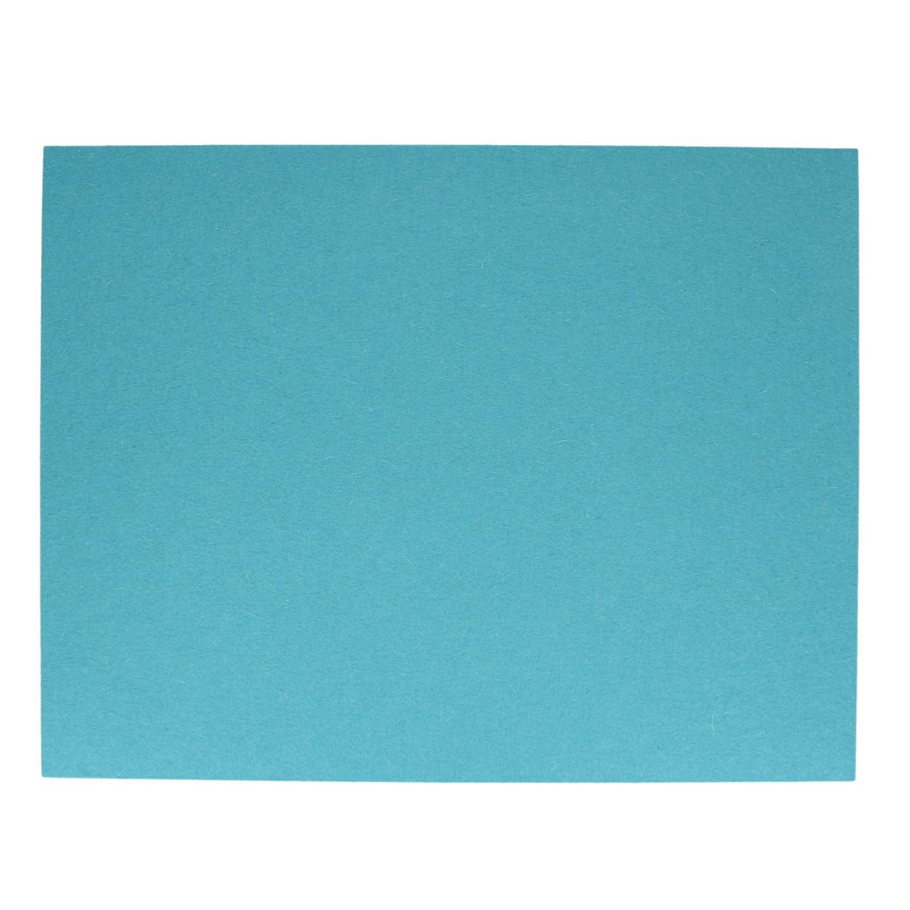 Placemat rectangular 45x35 cm pastel turquoise 64