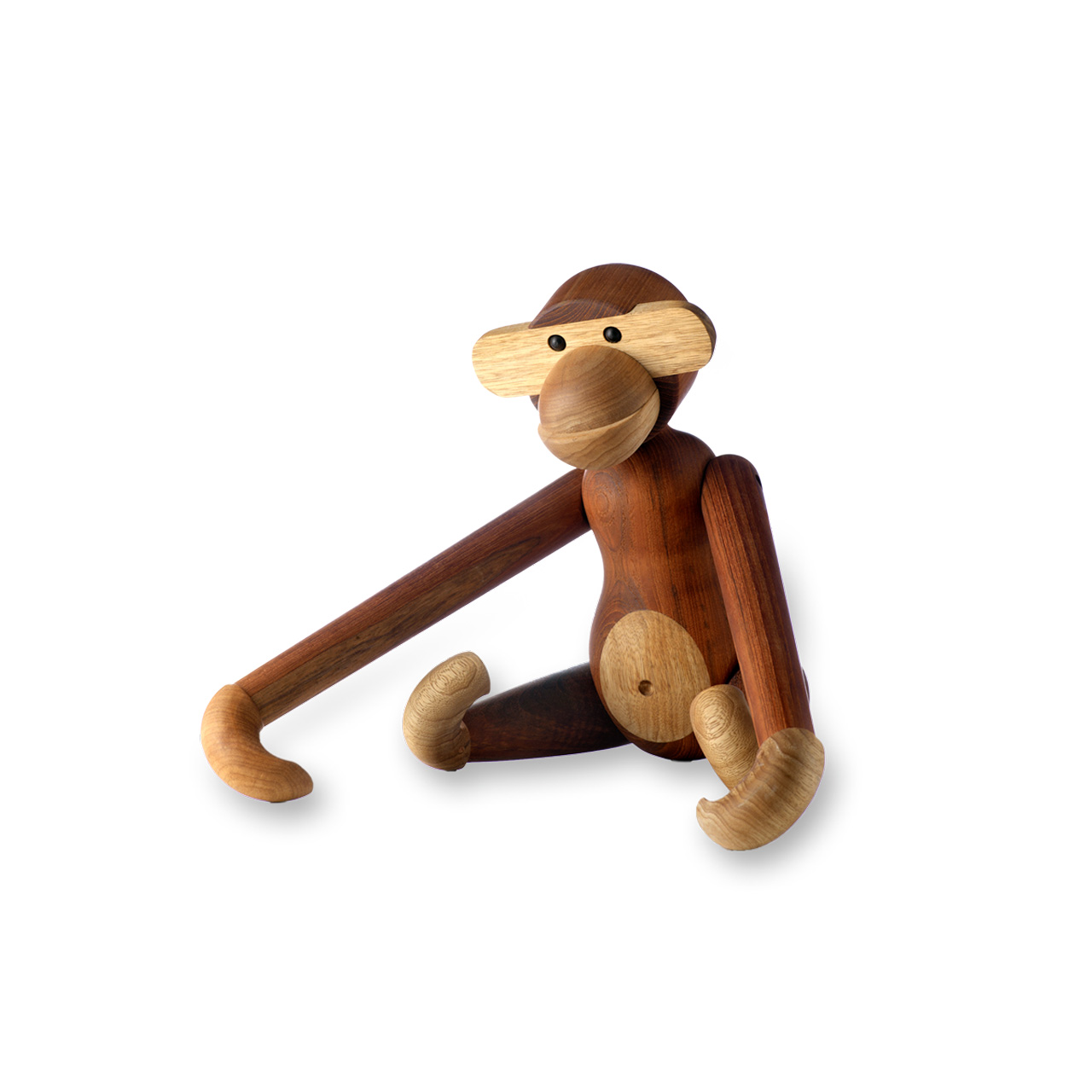 Monkey small 20 cm teak/limba