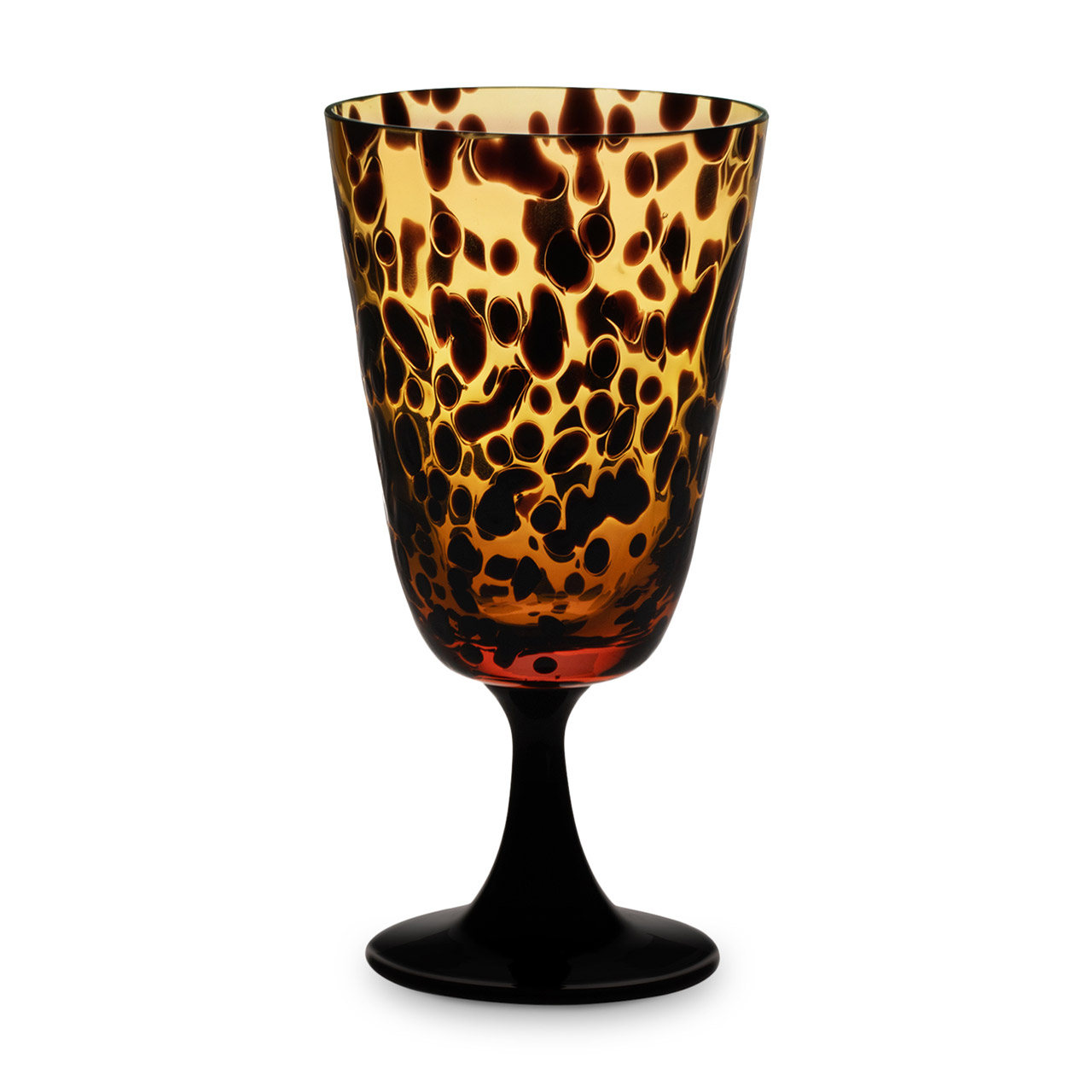 Wine Glass Leopard