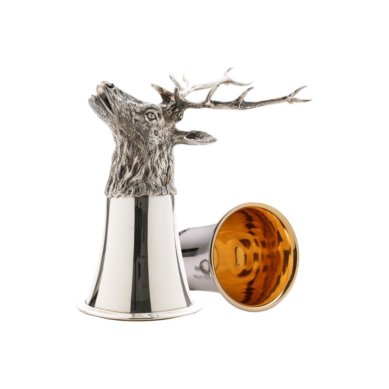 Animal Mug Deer sterling silver