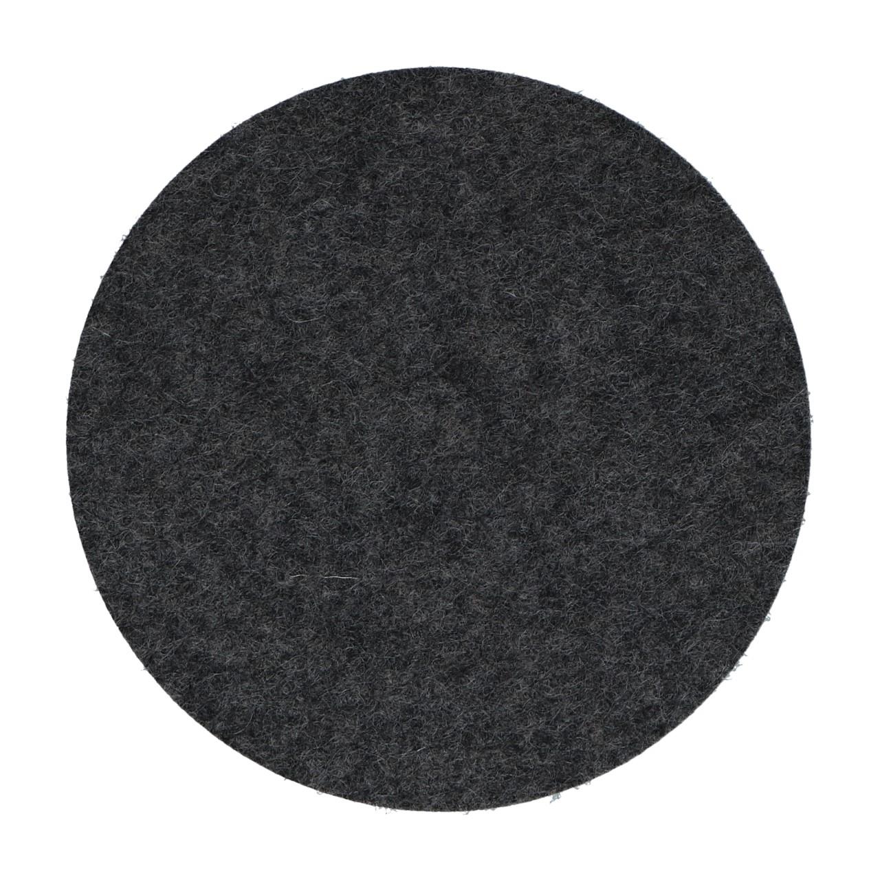 Coaster round 12 cm anthracite 01