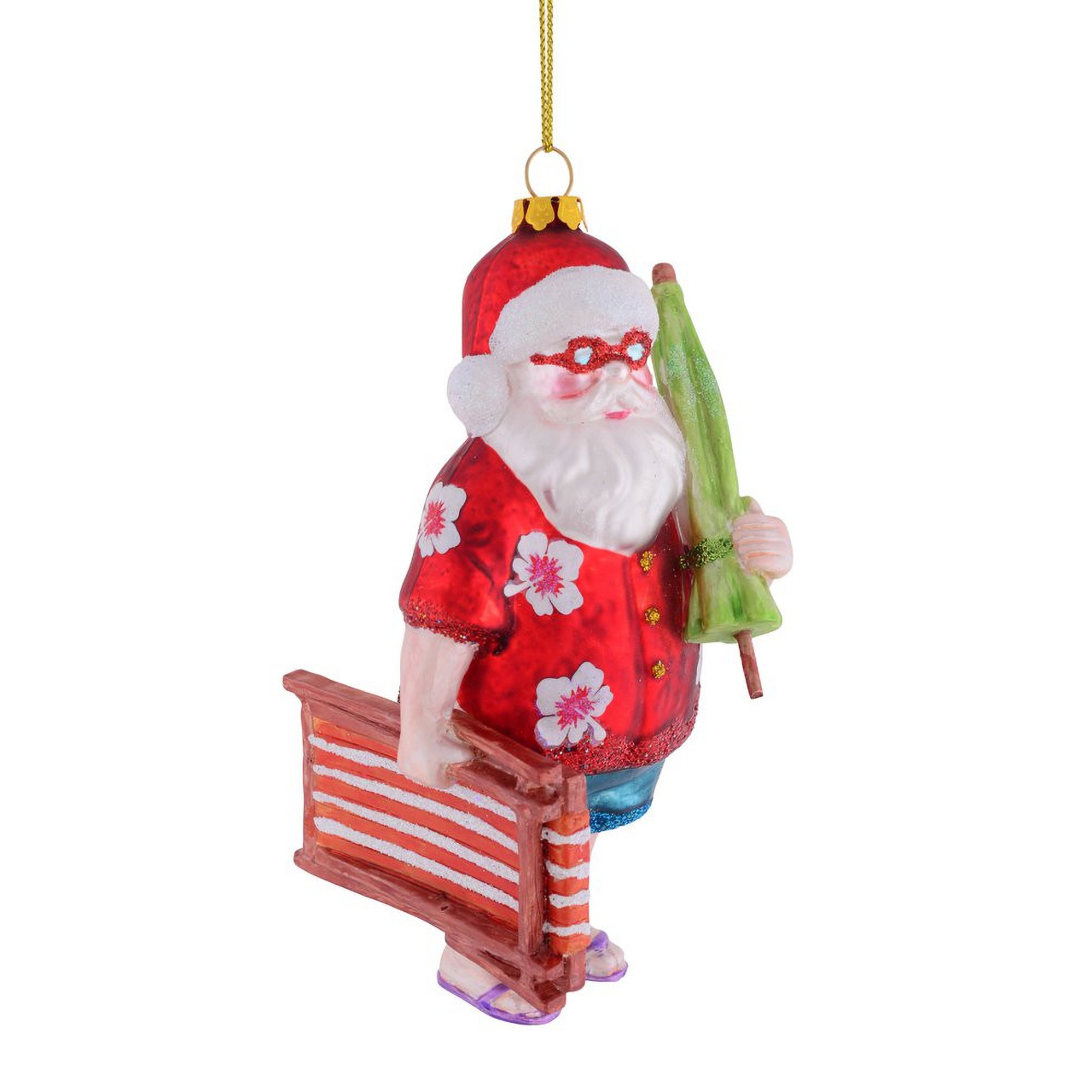 Hanger Santa with Deck chair