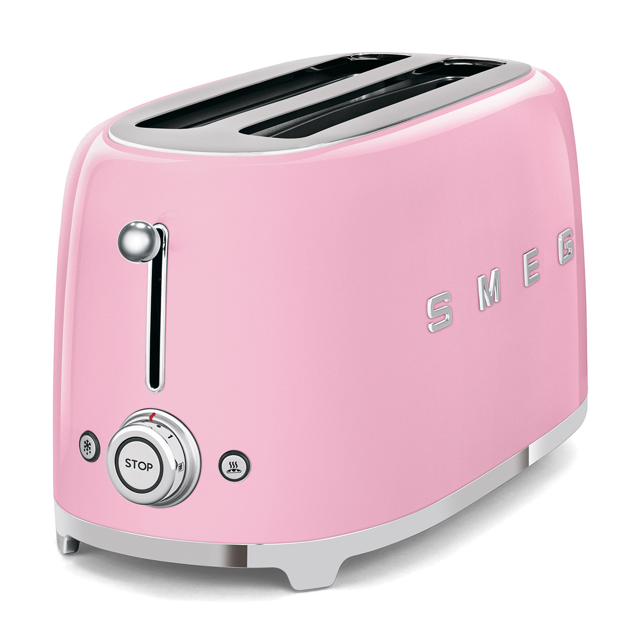 2-Schlitz-Toaster lang Cadillac pink