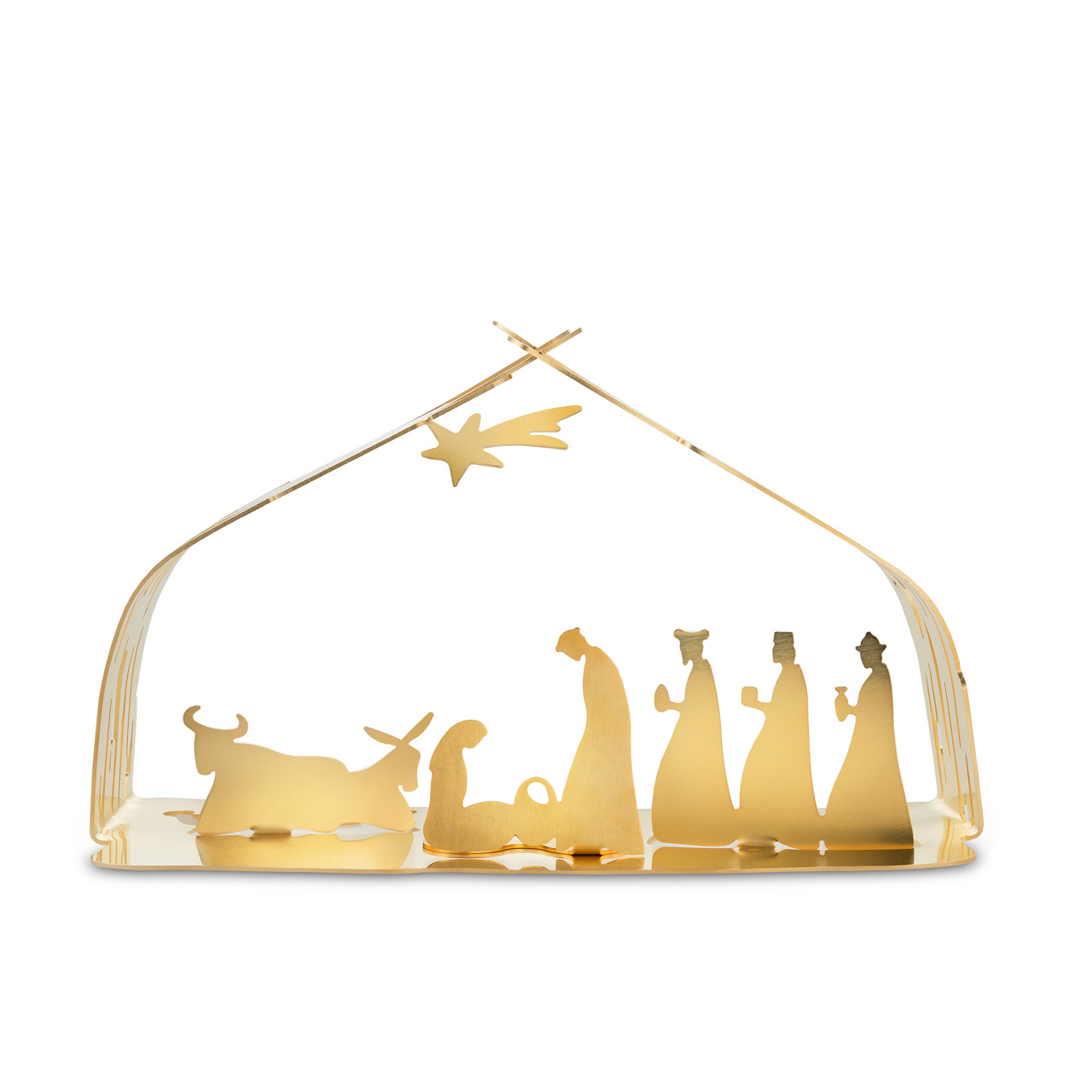 Crib gold plated