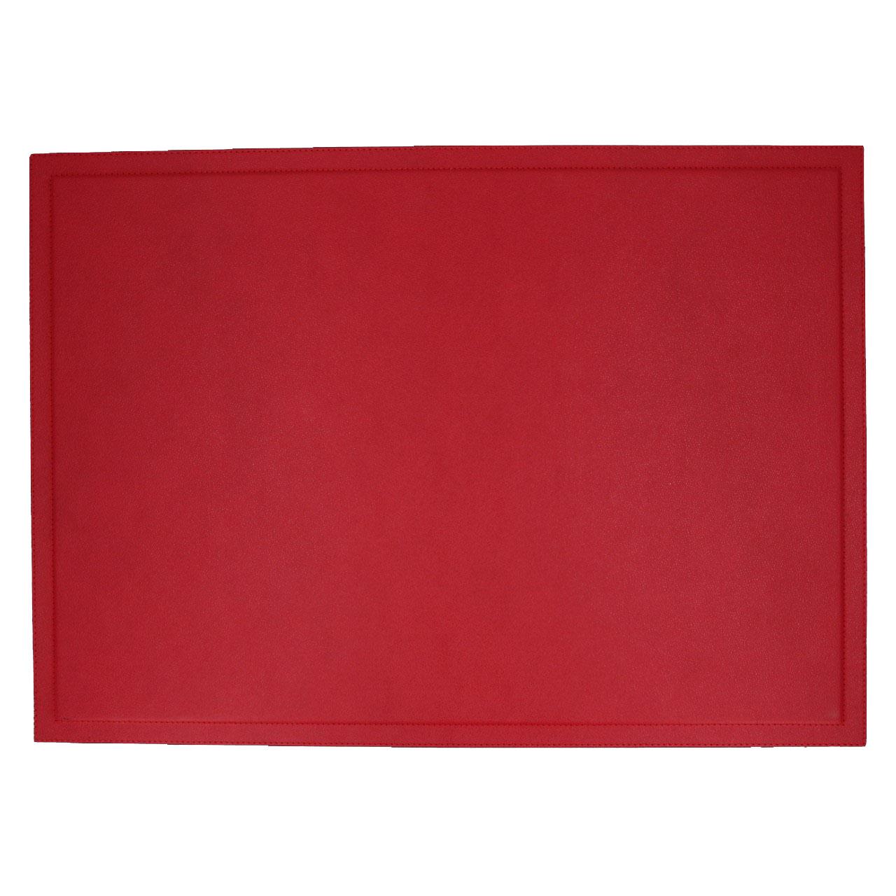 Giobagnara Phil Desk Blotter 50x70 Cm Golf Red Stitching Red